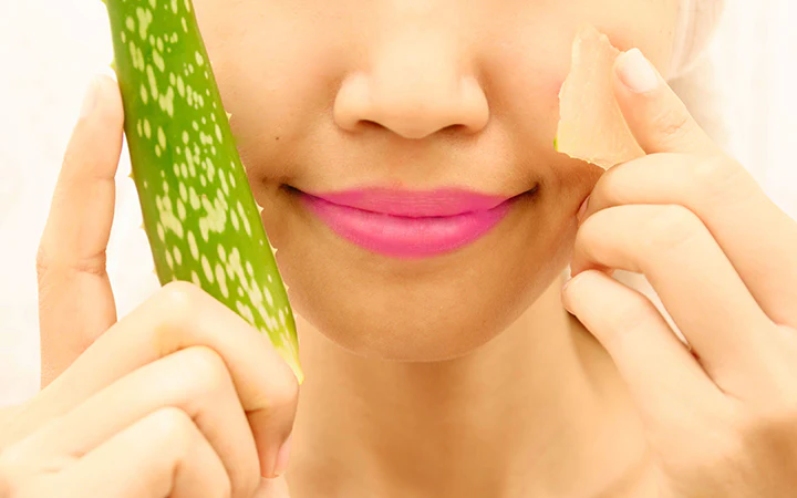 Aloe vera for skin