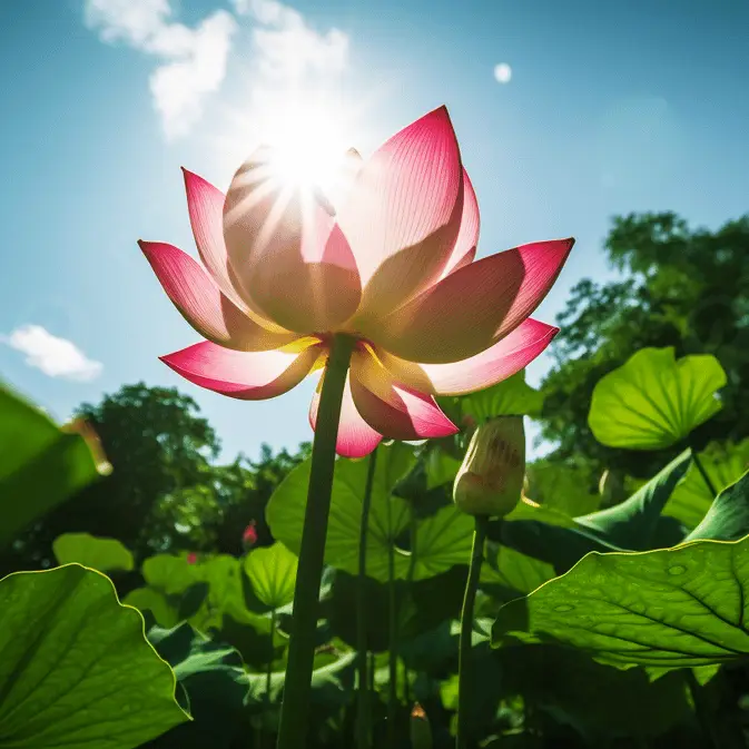 Lotus Sunlight