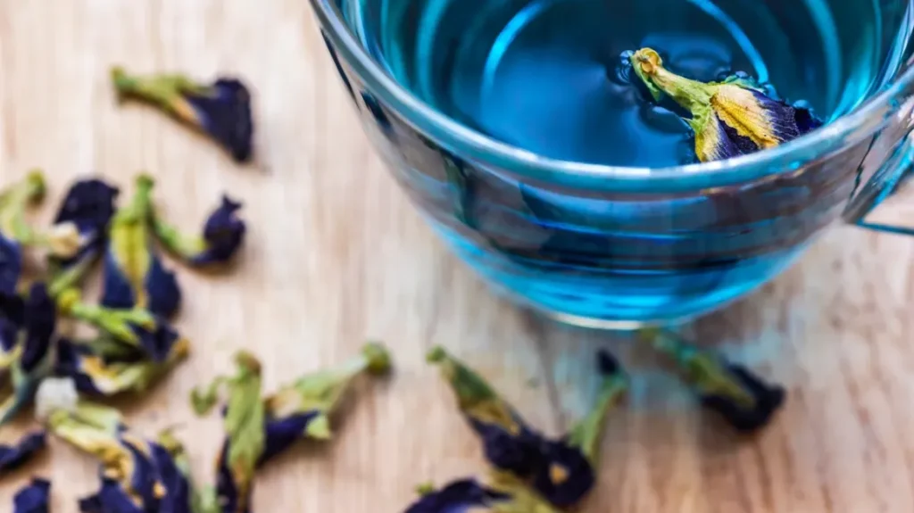 butterfly flower tea
