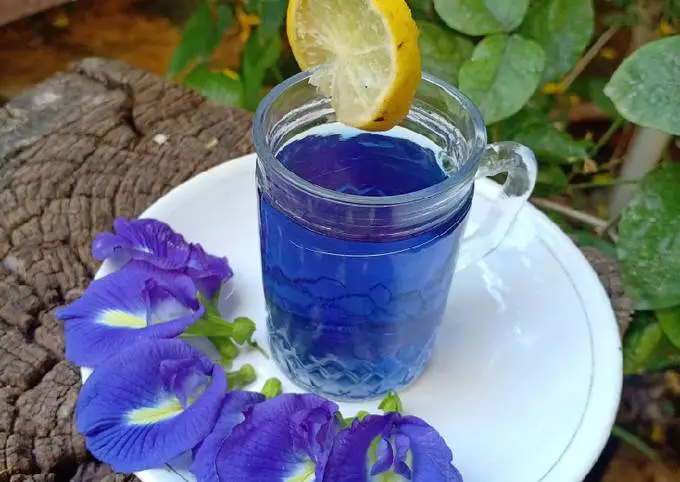butterfly flower tea