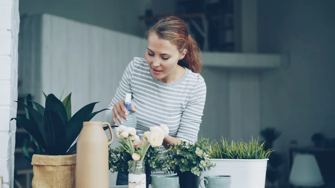 Indoor Plants (General Care) plant growing in terracotta pot at home — how to fertilize indoor plants